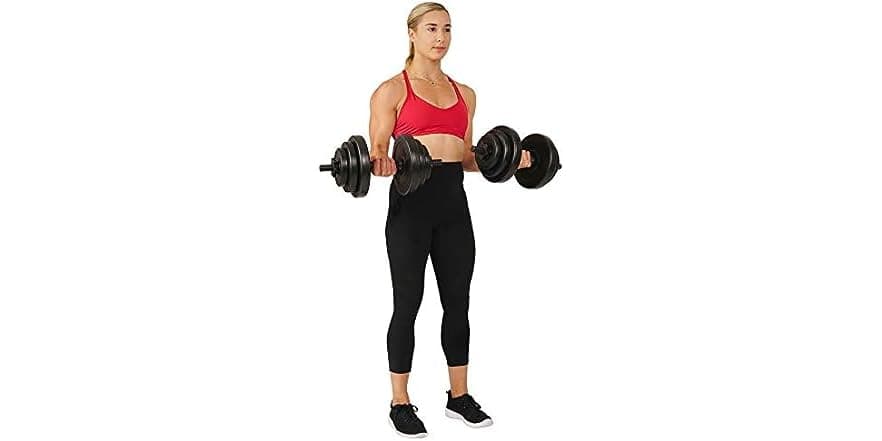 40LB DUMBELL SET FOR $23 AT WOOT at WOOT $50.00 is now $23.00 - 54% OFF - $23.00 (Was $50.00)