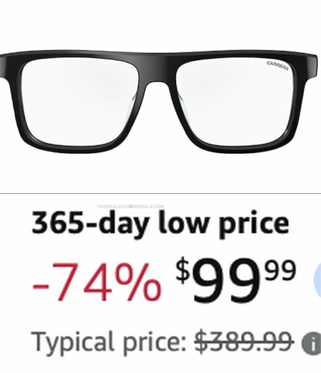 🚨 $389.99 CARRERA SPRINTER SUNGLASSES DROPPED TO $99.99 at AMAZON $389.99 is now $99.99 - 74% OFF· AMAZON.COM