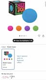 $7.99 NEEDOH GROOVY GLOB ON AMAZON - $23.99 - Out of Stock