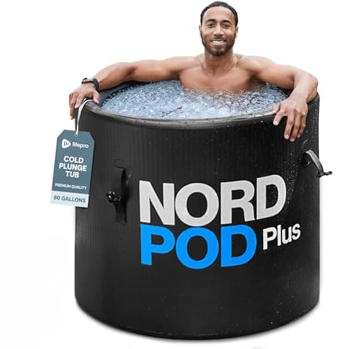 Lifepro NordPod Ice Bath Tub Portable Cold Plunge Water Therapy Pool at AMAZON $399.99 is now $100.00 - 75% OFF - $100.00 (Was $399.99)
