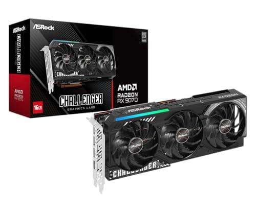 ASRock Radeon RX 9070 Challenger 16GB OC + ASRock Pro 360 ARGB AIO Liquid Cooler Bundle at AMAZON $586.81 - $586.81