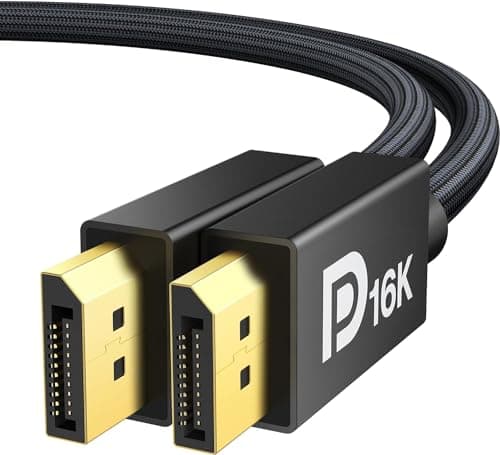 IVANKY 80Gbps Displayport Cable 2.1, 16K DP Cord w/ code ZT8ERJUG +Free shipping with prime or orders +