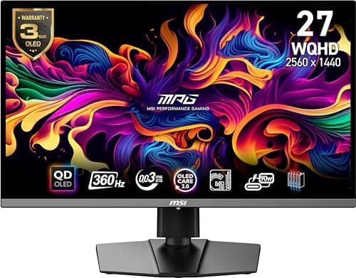 MSI MPG 271QRX - 27” 1440p 360Hz QD-OLED